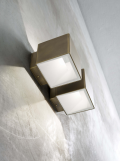 Lámpara de pared Cubetto de Aldo Bernardi