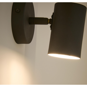 Aplique de pared Manie en metal con acabado