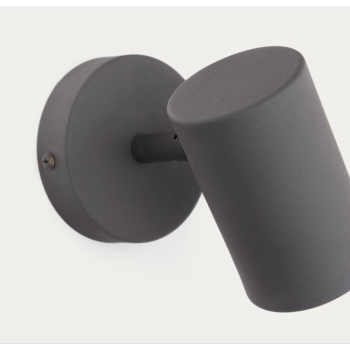 Aplique de pared Manie en metal con acabado