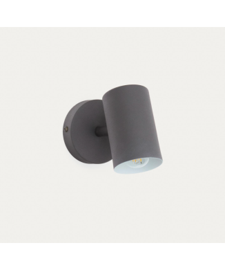 Aplique de pared Manie en metal con acabado