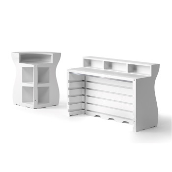 Mostrador de bar escritorio Bartolomeo Plust