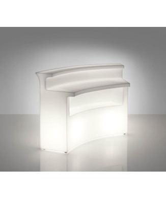 Mostrador deslizante de la barra de snacks