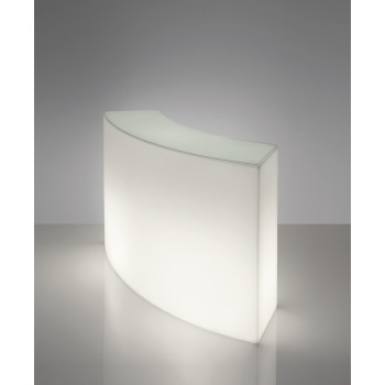 Mostrador deslizante de la barra de snacks