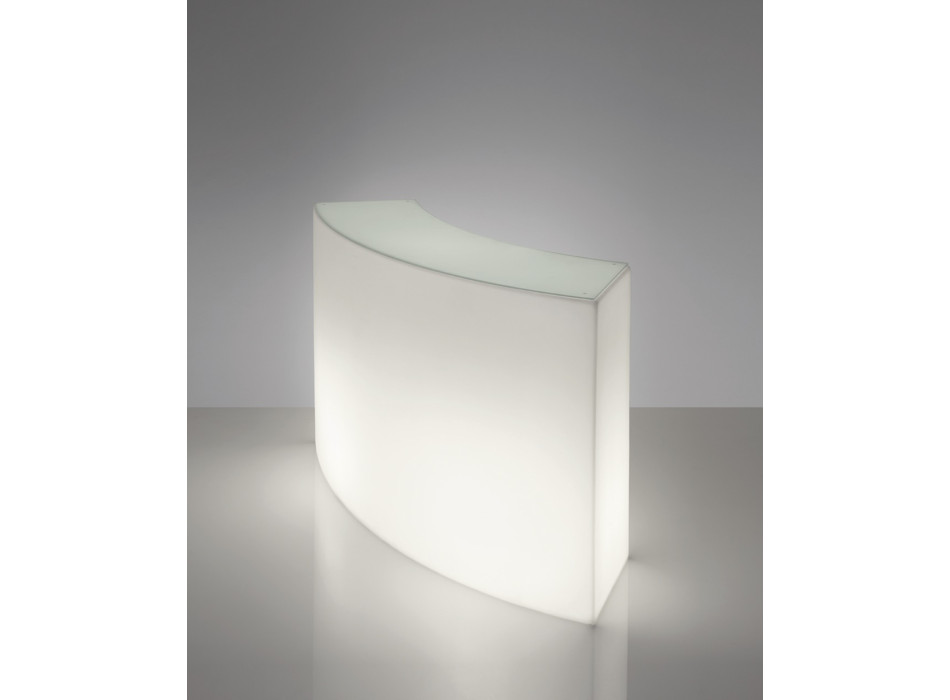 Mostrador deslizante de la barra de snacks