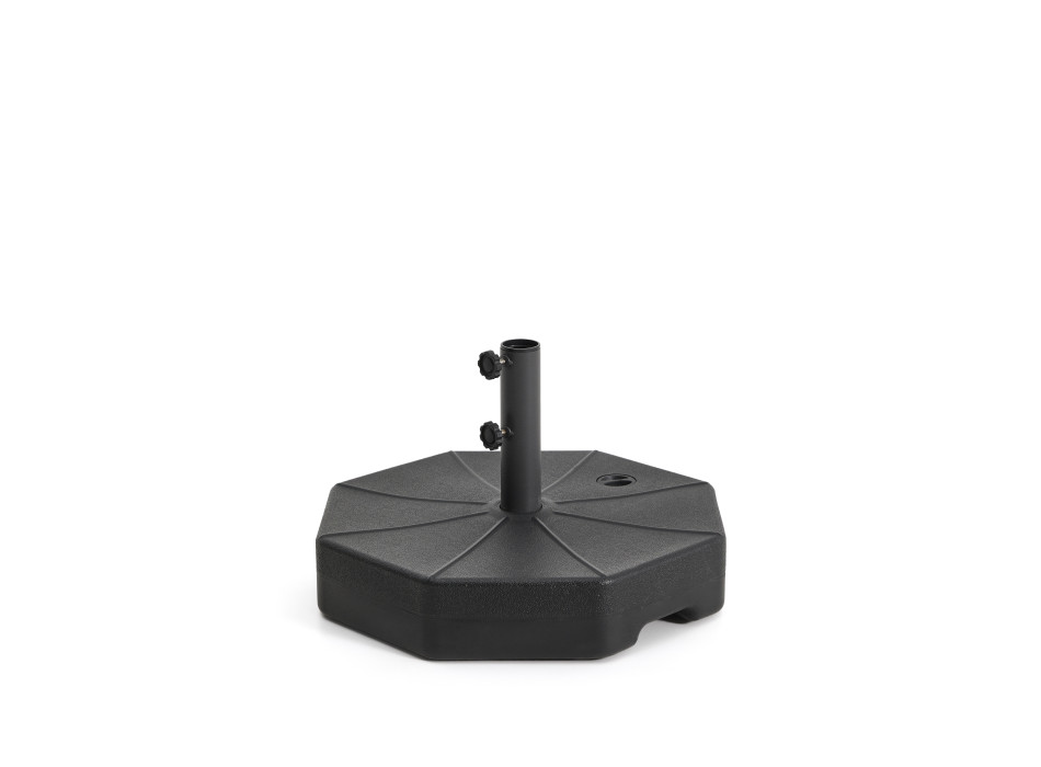 Base de plástico para sombrilla Aimar con mástil central, Ø 60 cm