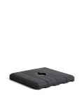 Base de paraguas descentrada de plástico negro Alfaz de 98 x 98 cm