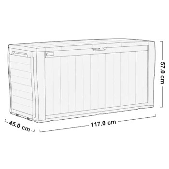Baúl de almacenamiento para exteriores KETER SAMOA