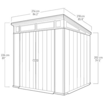 Cobertizo para herramientas artesanales KETER