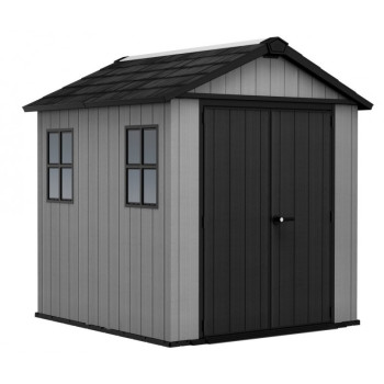 Cobertizo doble para herramientas KETER NEWTON PLUS con opción de montaje