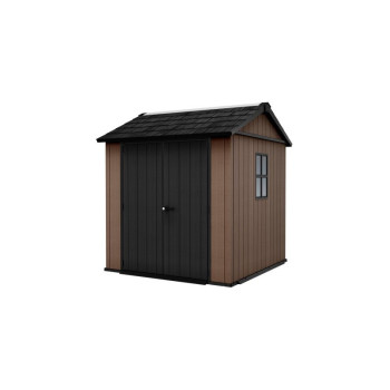 Cobertizo doble para herramientas KETER NEWTON PLUS con opción de montaje