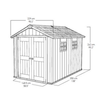 Cobertizo de herramientas Keter de Oakland