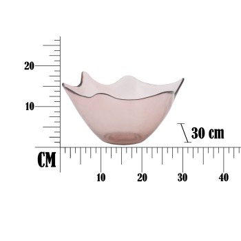 BOWL DE VIDRIO RECICLADO