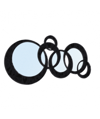 CIRCULOS HOJAS NEGRO Y NEGRO P2934N Pintdecor