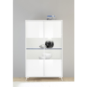 CITY - Vitrina de 2 puertas