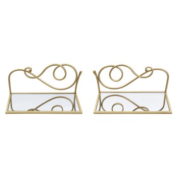 PAR DE ESTANTES MESITA DE NOCHE