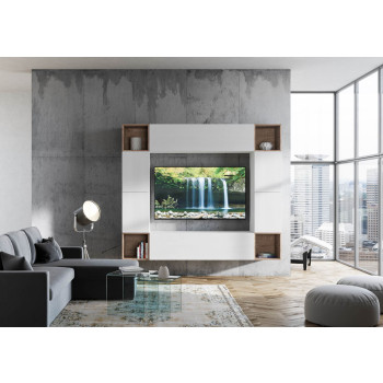 Composiciones Isoka - Isoka A05 Composición de pared para salón An.254 Al.200 Pr.39.2