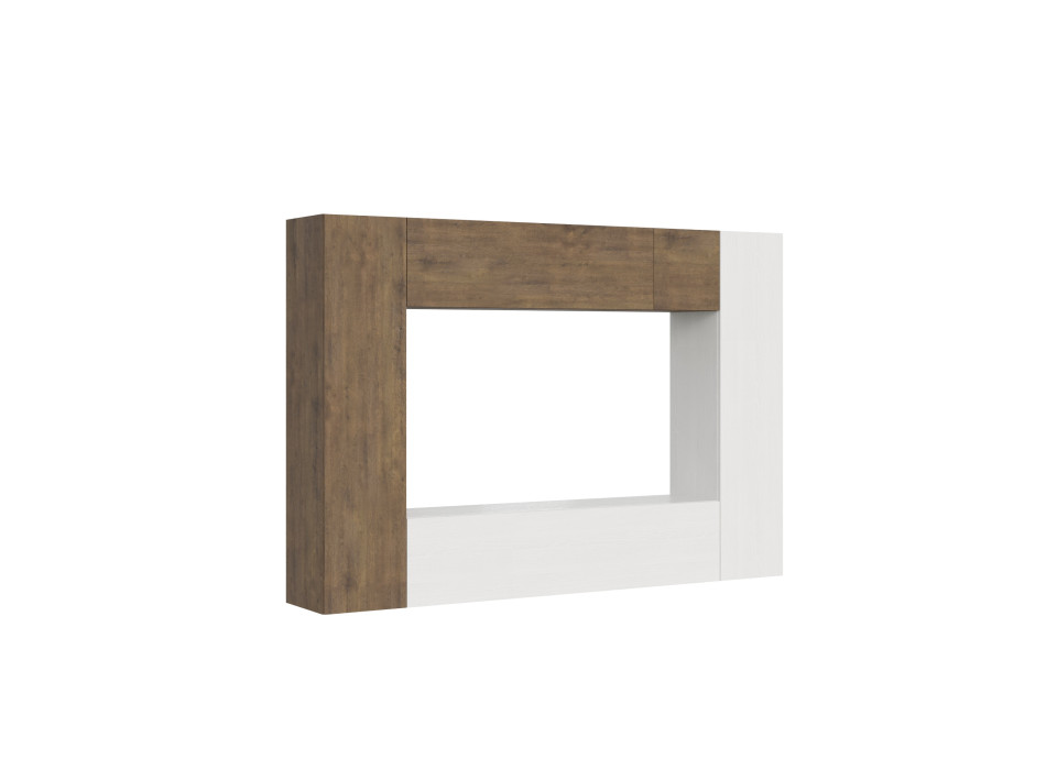 Composiciones Isoka - Isoka A06 Composición de pared para sala de estar An.254 Al.173,6 Pr.39,2