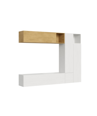 Composiciones Isoka - Isoka A08 Composición de pared para salón An.254 Al.194 Pr.39.2