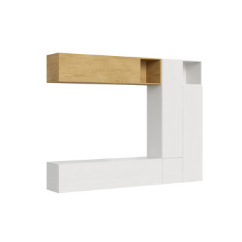 Composiciones Isoka - Isoka A08 Composición de pared para salón An.254 Al.194 Pr.39.2