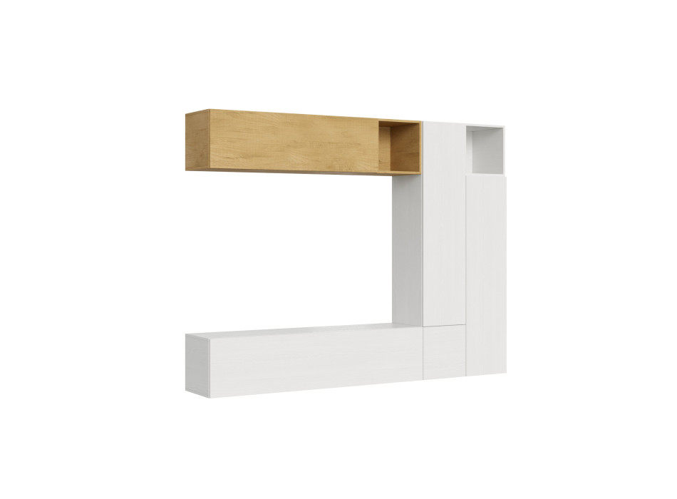 Composiciones Isoka - Isoka A08 Composición de pared para salón An.254 Al.194 Pr.39.2