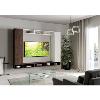 Composiciones Isoka - Composición de pared para salón Isoka A107 An.260 Al.194 Pr.39,2