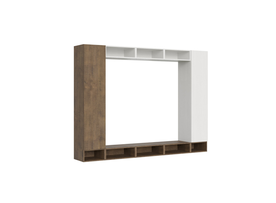 Composiciones Isoka - Composición de pared para salón Isoka A107 An.260 Al.194 Pr.39,2