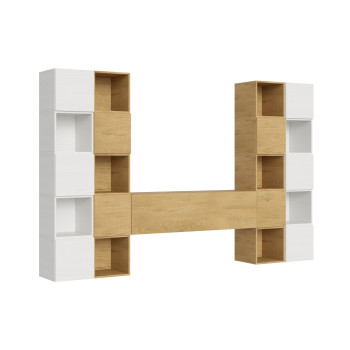 Composiciones Isoka - Isoka A109 Composición de pared para salón An. 314 Al. 200 Pr. 39,2