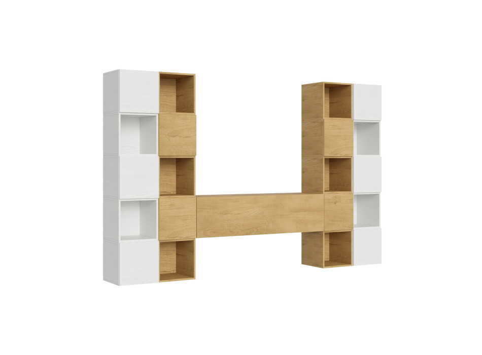 Composiciones Isoka - Isoka A109 Composición de pared para salón An. 314 Al. 200 Pr. 39,2