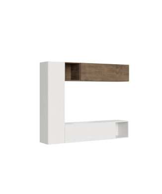 Composiciones Isoka - Composición de pared para salón Isoka A114 An.214 Al.173,6 Pr.39,2