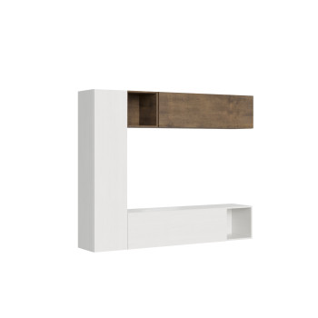 Composiciones Isoka - Composición de pared para salón Isoka A114 An.214 Al.173,6 Pr.39,2