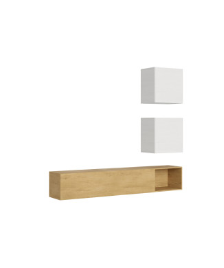 Composiciones Isoka - Composición de pared para salón Isoka A115 An.234 Pr.39.2