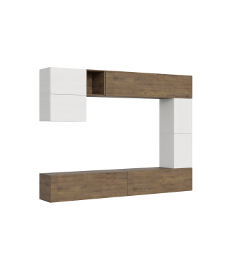 Composiciones Isoka - Composición de pared para sala de estar Isoka A15 An. 268 Al. 200 Pr. 39,2