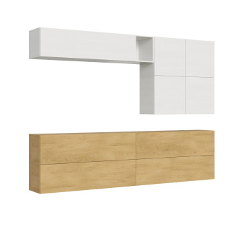 Composiciones Isoka - Composición de pared para salón Isoka A151 L.308