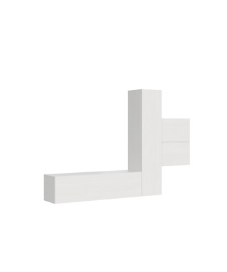 Composiciones Isoka - Composición de pared para salón Isoka A17 An.254 Al.173,6 Pr.39,2