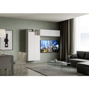 Composiciones Isoka - Composición de pared para salón Isoka A21 An.234 Al.194 Pr.39,2