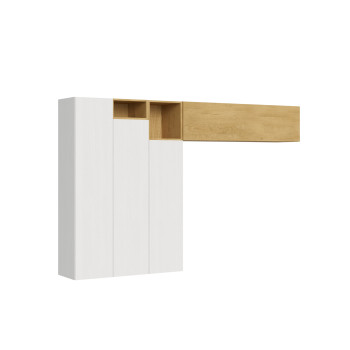 Composiciones Isoka - Composición de pared para salón Isoka A22 An.274 Al.173,6 Pr.39,2