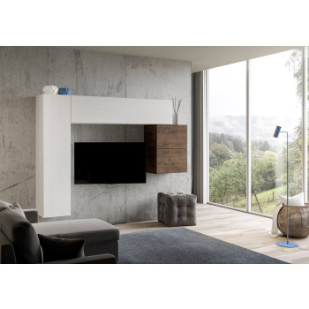 Composiciones Isoka - Composición de pared para salón Isoka A25 An.204 Al.173,6 Pr.39,2