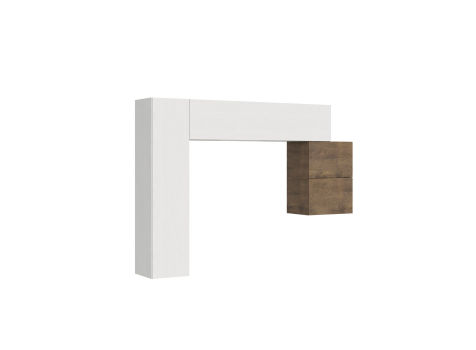 Composiciones Isoka - Composición de pared para salón Isoka A25 An.204 Al.173,6 Pr.39,2