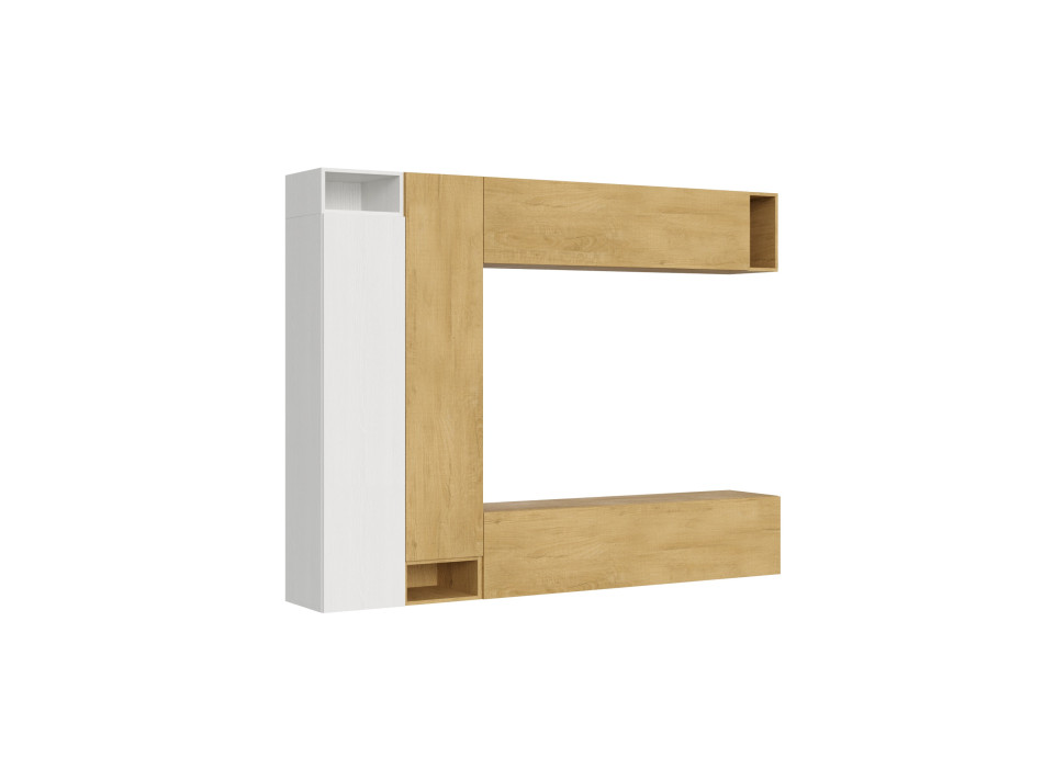 Composiciones Isoka - Composición de pared para salón Isoka A27 An.254 Al.194 Pr.39,2