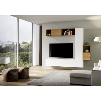 Composiciones Isoka - Composición de pared para salón Isoka A49 An.254 Al.214 Pr.39,2