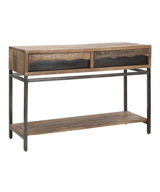 CONSOLA DE PIEDRA AMARILLA