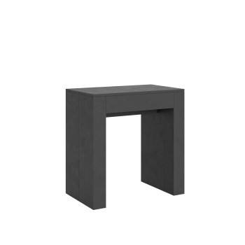 Consola Allin - Consola extensible 78x47/299 cm Espátula Allin blanca con extensiones internas