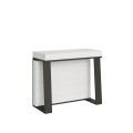 Mesa consola extensible 90x40/288 cm Asia Estructura Antracita