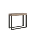 Mesa consola extensible 90x40/300 cm Elettra Premium Estructura Antracita