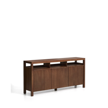 Aparador Norani de madera maciza y chapa de acacia, 180 x 85 cm.