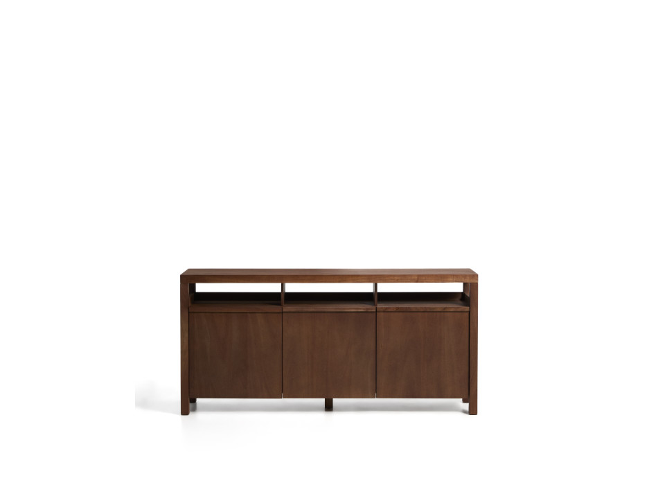 Aparador Norani de madera maciza y chapa de acacia, 180 x 85 cm.