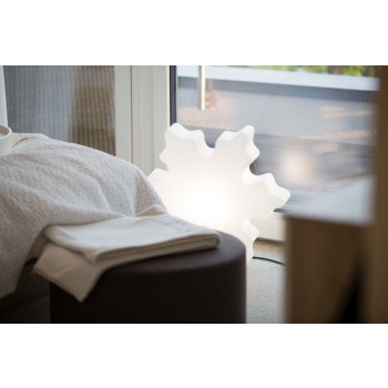 Cristal de Nieve Luminoso 60 cm 32436W Diseño 8 Estaciones