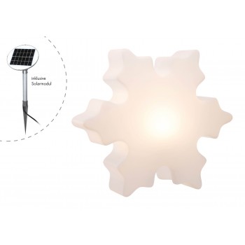 Cristal de Nieve Luminoso 60 cm 32436W Diseño 8 Estaciones