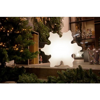 Cristal de Nieve Luminoso 60 cm 32436W Diseño 8 Estaciones