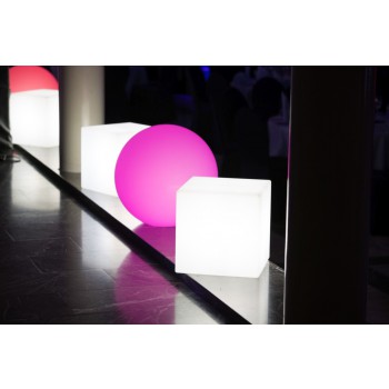 Cubo Luminoso cm 43 32444 Diseño 8 Estaciones